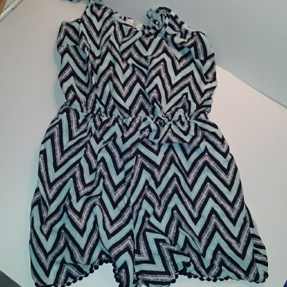 Nordstrom Love Fire romper shorts